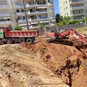 Έργα Εκσκαφής στο Μαρούσι - ΟΔΙΟΣ Τεχνική, Κατασκευαστική