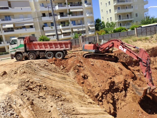 Έργα Εκσκαφής στο Μαρούσι - ΟΔΙΟΣ Τεχνική, Κατασκευαστική