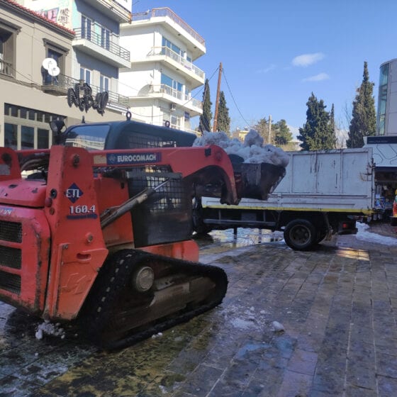 Εκχιονισμός - Καθαρισμός Οδοστρώματος - Δημόσιο Έργο - ΟΔΙΟΣ Τεχνική, Κατασκευαστική