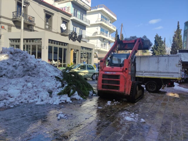 Εκχιονισμός - Καθαρισμός Οδοστρώματος - Δημόσιο Έργο - ΟΔΙΟΣ Τεχνική, Κατασκευαστική